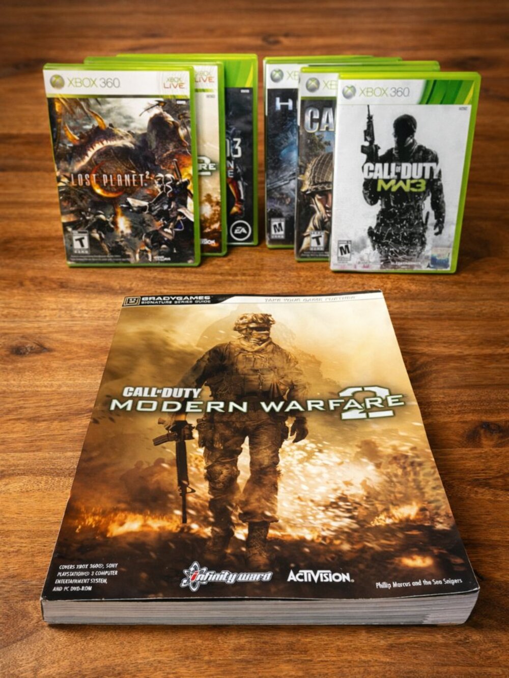Xbox 360 Shooter Bundle with Book